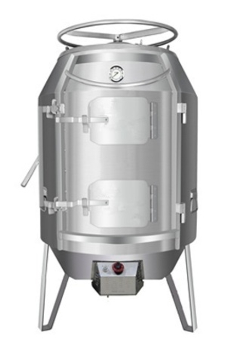 Печь газовая для утки по-пекински с ручным приводом Kocateq DH DR 935/G NW