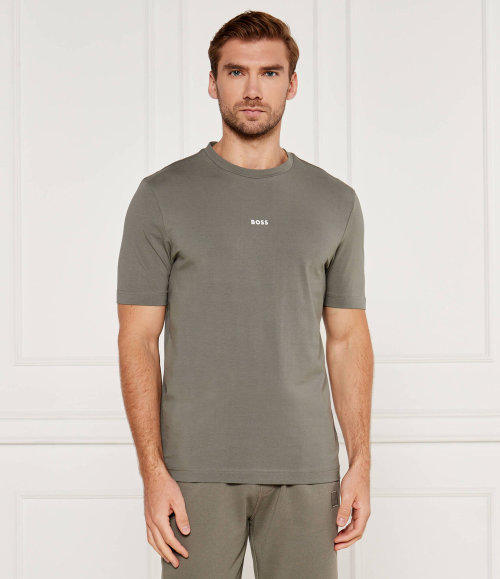 Футболка tchup BOSS ORANGE - хаки(50473278)