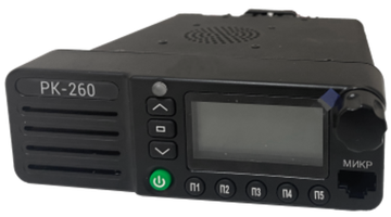 Радиостанция мобильная РК-260 UHF с интерфейсным кабелем под шлюз RoIP