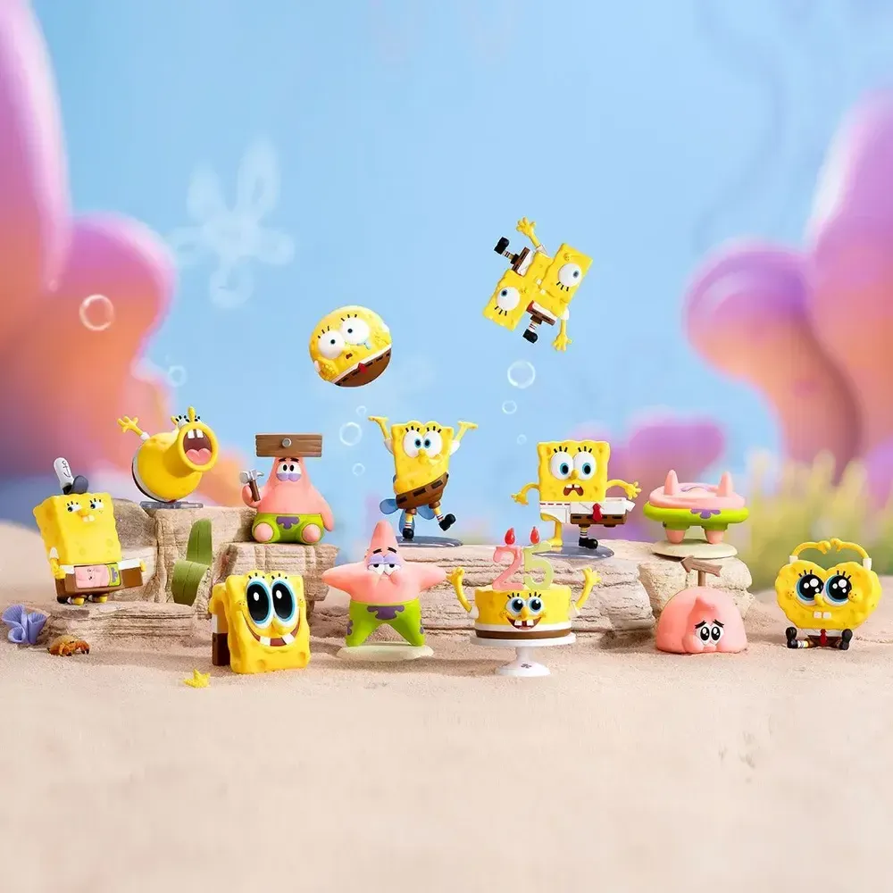 Рандомная фигурка Blind Box Pop Mart Sponge Bob