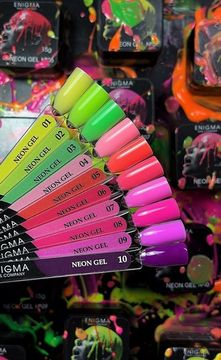 Гель для наращивания ENIGMA NEON gel 08 15g.