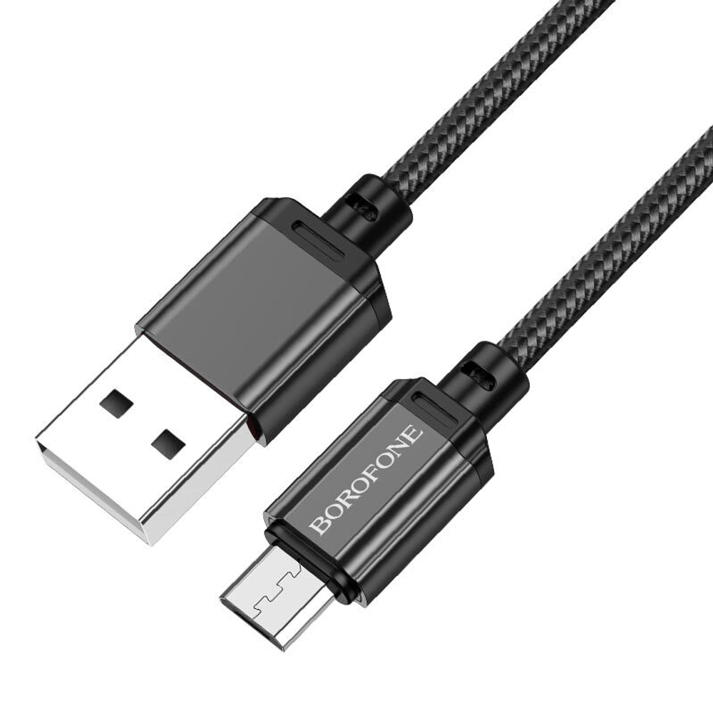 Кабель USB - Micro BOROFONE BX87 (черный) 1м