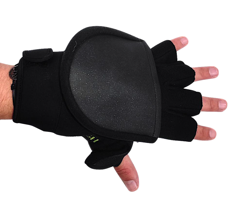 Перчатки-Варежки HitFish Glove HFFG-13 Чёрные -