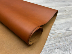 Этруско цв. Коньячный / Etrusco Econom Cognac, толщ. 1,4-1,6 мм, натуральная кожа