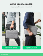 Сумка для ноутбука Ugreen LP437-50337 Gray (50337)