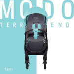 Прогулочная коляска Nuovita Modo Terreno Turchese grigio / Бирюзово-серый