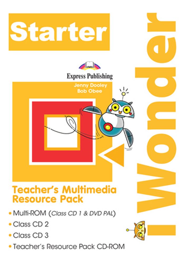 i Wonder Starter. Teacher&#39;s Multimedia Resource Pack. Комплект аудио и видео. В ПОДАРОК при покупке от 10 книг*