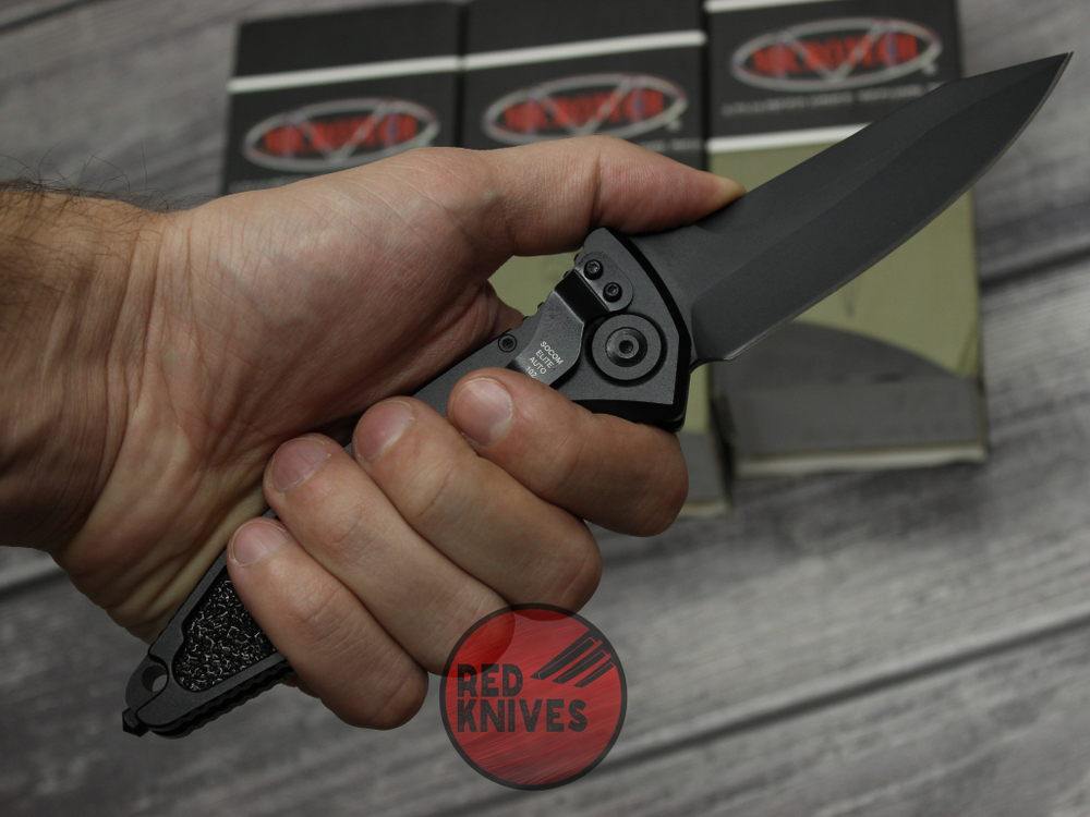 Нож Microtech Socom Auto Black Drop Socom Auto Black Drop УЦЕНКА (Причина Лфют клинка)