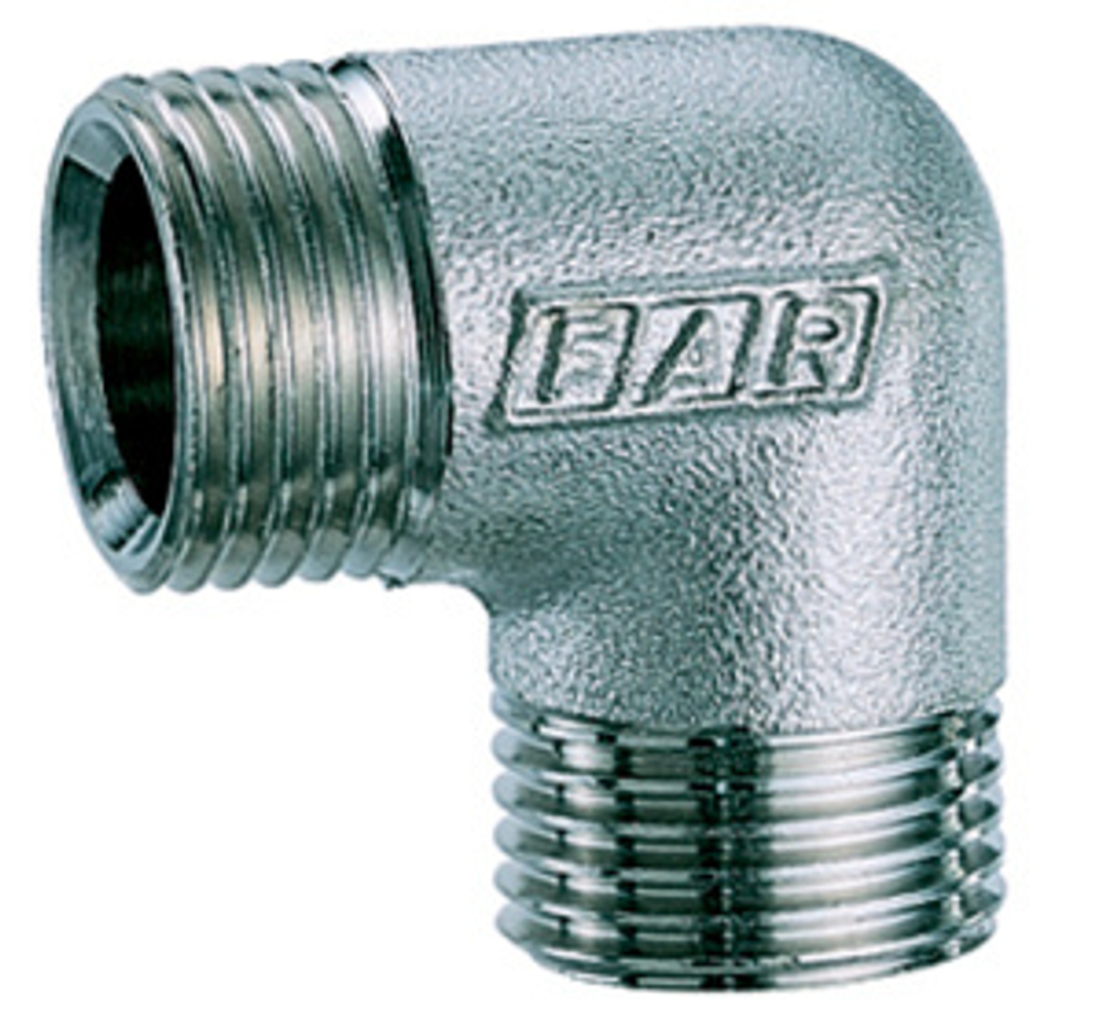 Переходник угловой, 3/4", НР-НР FAR