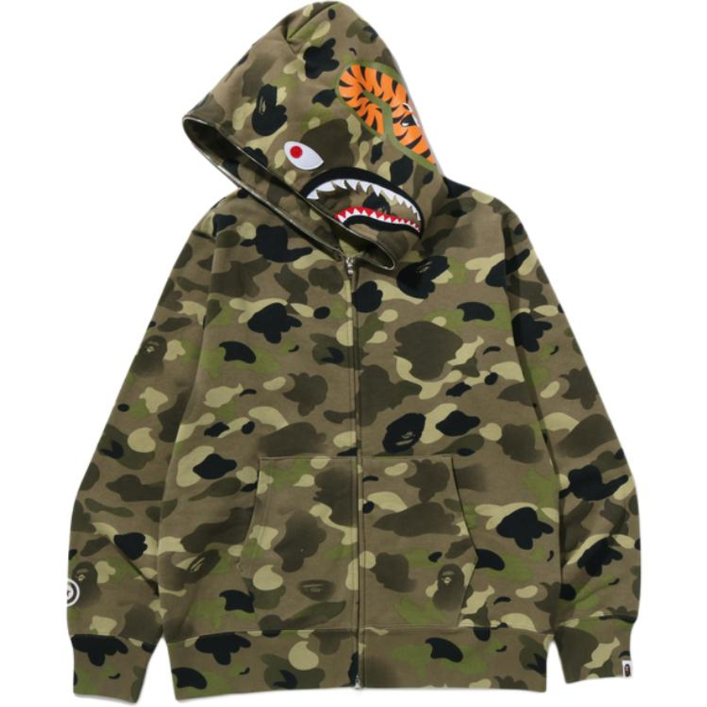 A Bathing Ape Bathing Ape Camouflage Pattern Zip Fastening Худи