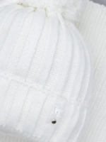 Шапка для девочек осенняя и снуд