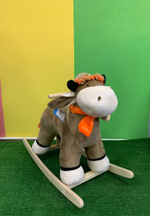 Качалка мягкая Тутси "Бычок "Бублик" (коричневый, 10 фраз, музыка), 699-2020