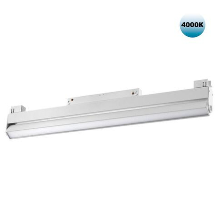 358540 SHINO NT21 158 белый Трековый светильник для низковольного шинопровода IP20 LED 4000K 24W 48V FLUM