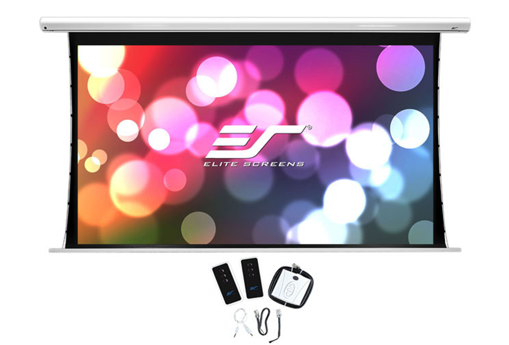 Экран электрический Elite Screens SKT110XHW-E12 Black
