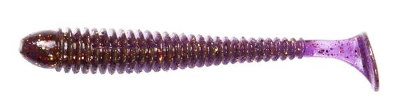 Виброхвосты съедобные LJ Pro Series Spark Tail 4,0in (10,1 см), цв. S13, 5 шт.