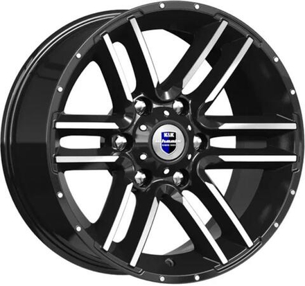 K&K Алгама 8x17 6x139.7 ET 0 Dia 106.1 (BFP)