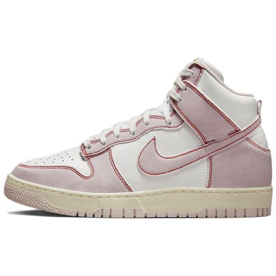 Nike Dunk High 1985 pink denim