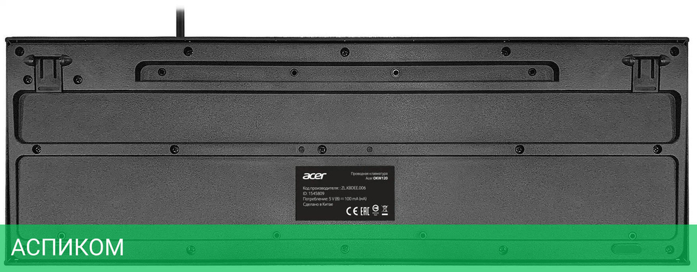 Клавиатура Acer OKW120 (ZL.KBDEE.006)