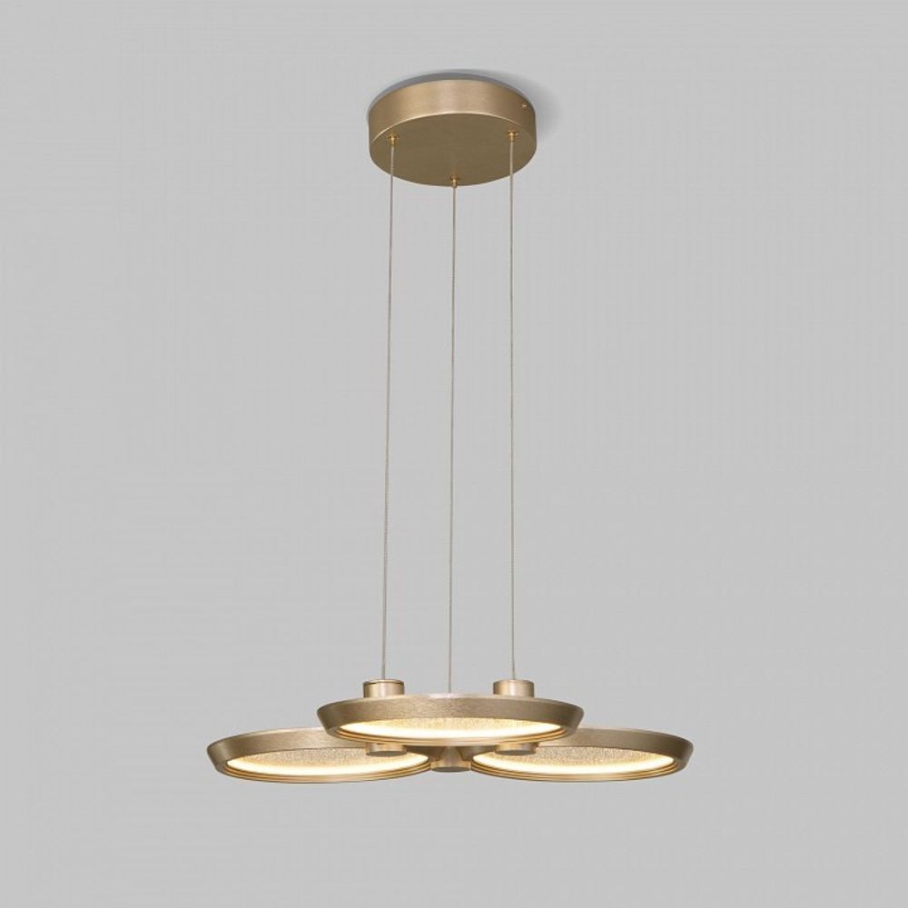 Подвесная люстра Eurosvet Crespella 90034/3 золото