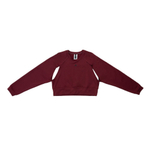 Толстовка Adidas Power Aeroready Crop Cover-Up Sweatshirt Burgundy