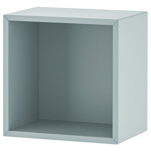 Настенный стеллаж IKEA EKET (ЭКЕТ), Светло-голубой, 35x25x35 см