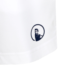 Мужские теннисные шорты Quiet Please Smash 2.0 Shorts Men - White, Dark Blue