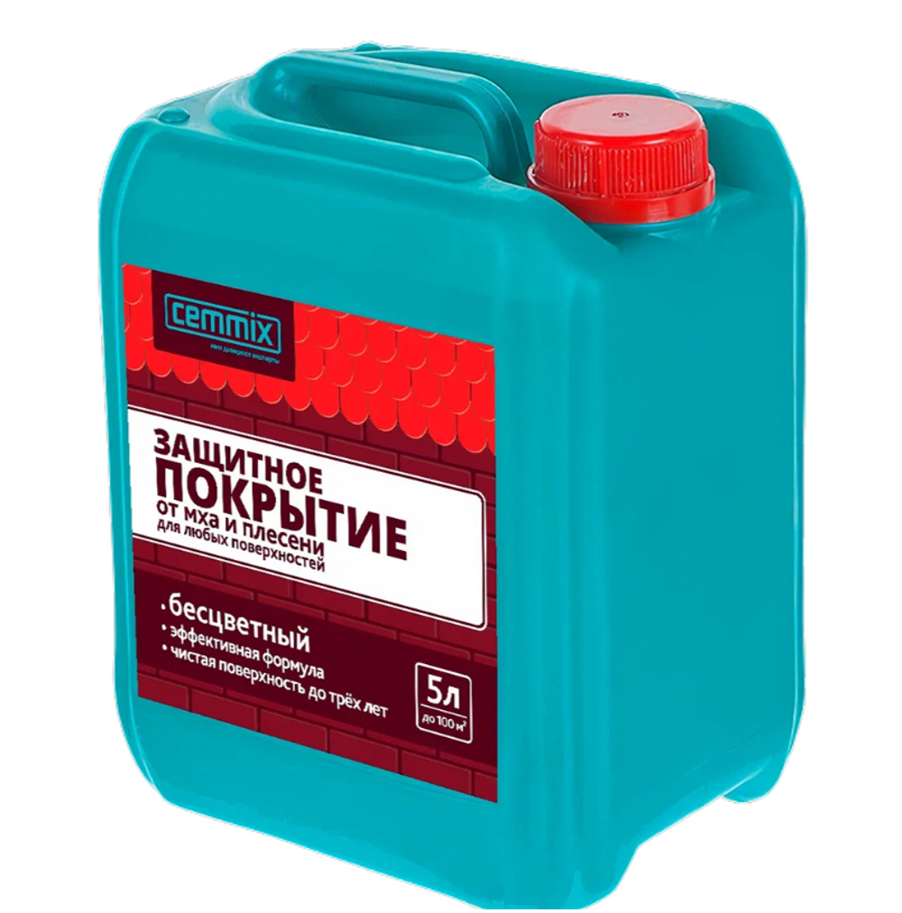 Защитное покрытие от мха и плесени Cemmix Universal Cleaner, 5 л