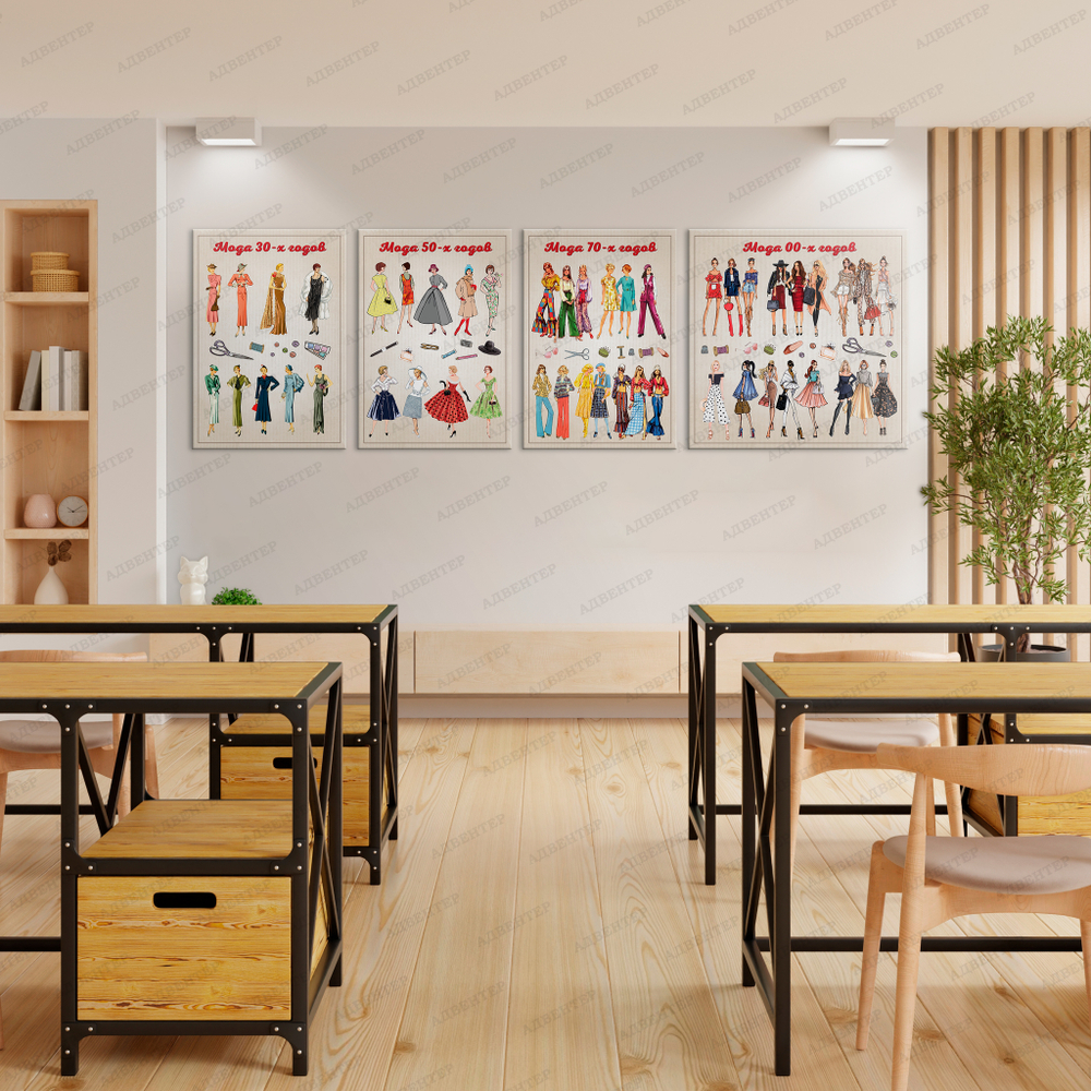 Стенд Мода 00-х годов 1503