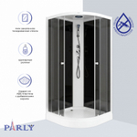 Душевая кабина PARLY EC1031 (100х100х210)