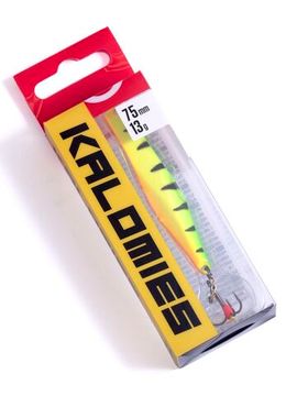 Блесна вертикальная зимняя Lucky John KALOMIES с цепочкой и тройником  75мм TIGER блистер