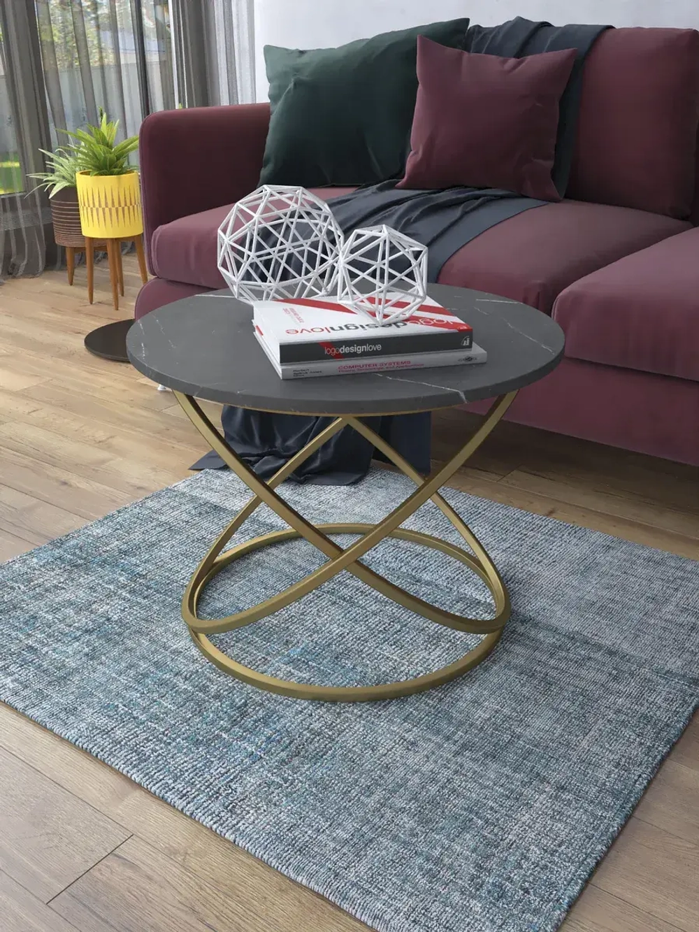 Журнальный стол Инфинити - ЗЧ - МДФ в ПВХ