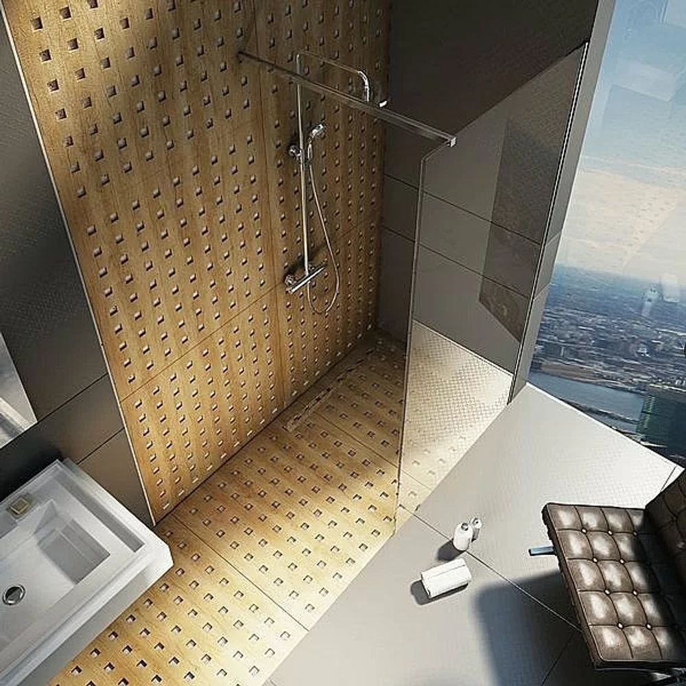 Душевое ограждение Ravak WALK-IN WALL ST 70/W SET-800 Wall стекло прозрачное/профиль хром