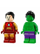 Конструктор Marvel 76287 Железный человек с байком и Халк