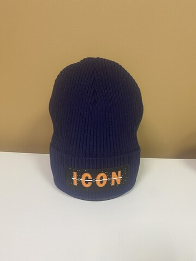 Шапка демисезонная для мальчика синяя, размер 50-54