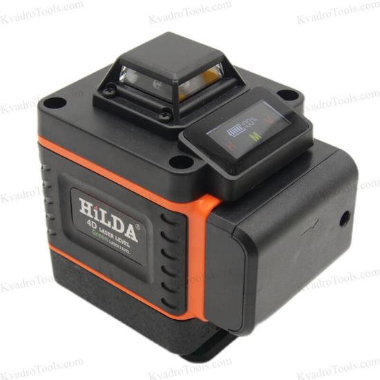 лазерный уровень 4d зеленый hilda