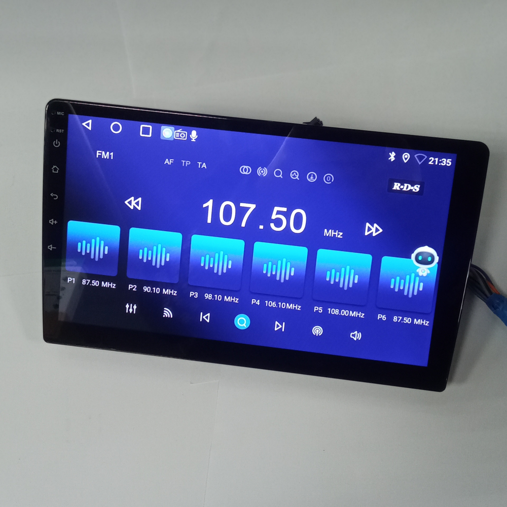 Автомагнитола 2DIN QLED DSP10" Android 4+64GB BOS-MINI A1PRO