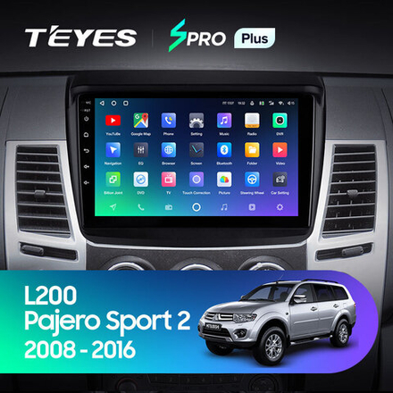 Teyes SPRO Plus 9" для Mitsubishi Pajero Sport 2008-2016