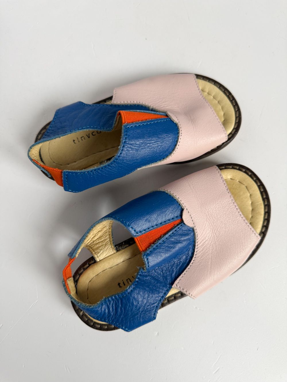 Кожаные сандалии Tinycottons, 23