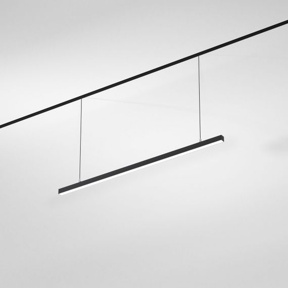 Подвесной трековый светодиодный светильник Elektrostandard Slim Magnetic Milo 85105/01 30W 4000K черный a064802