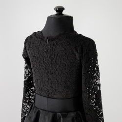 платье с фестоном