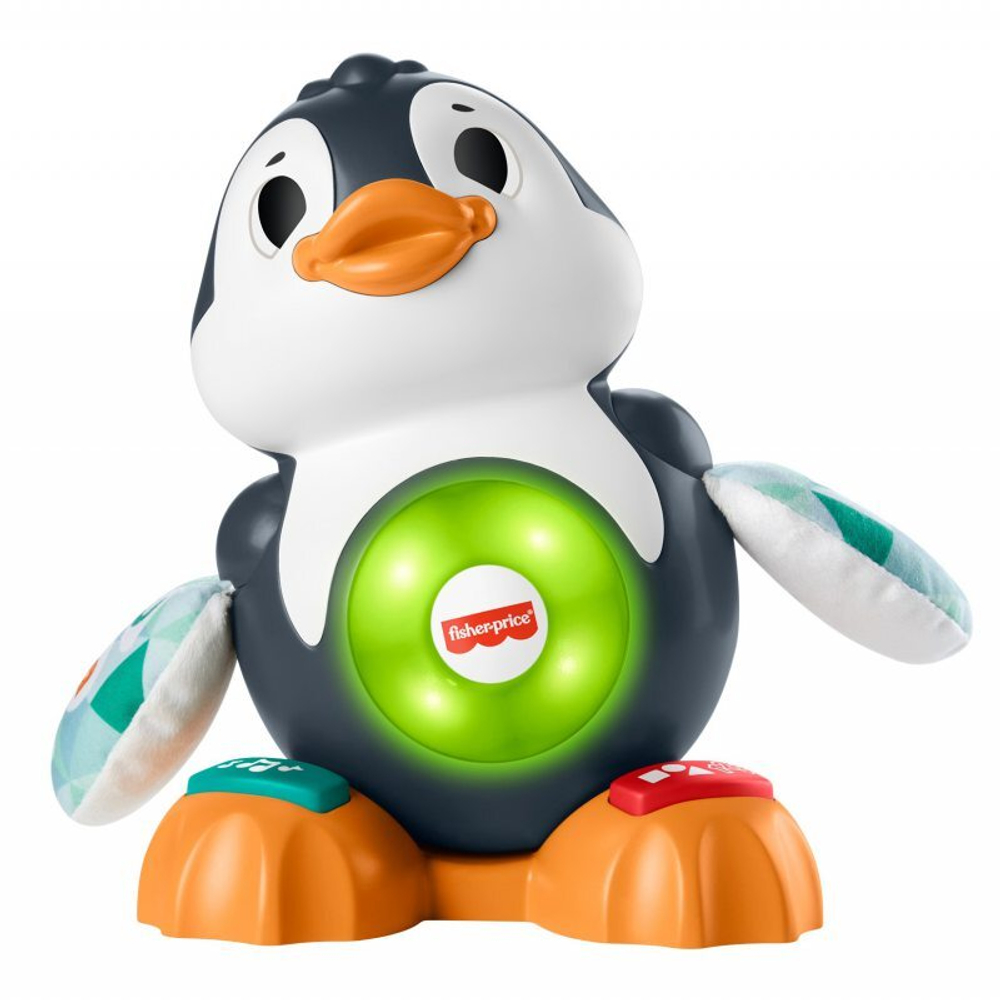 Fisher-Price Linkimals — интерактивный пингвин со светом и звуком, вер. ПЛ HCJ50
