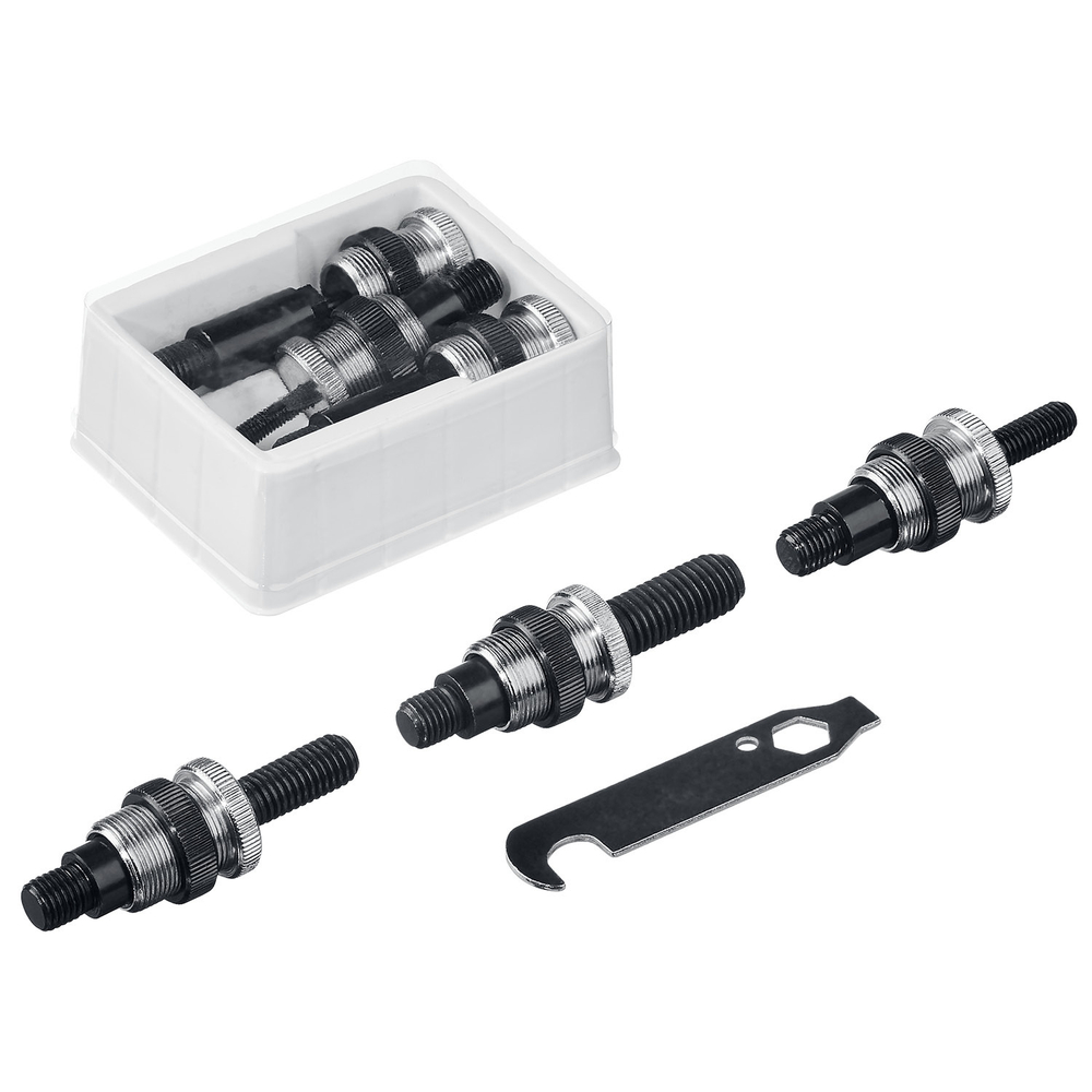 Резьбовой двуручный заклепочник в кейсе, KRAFTOOL NUT-12, М3 - М12
