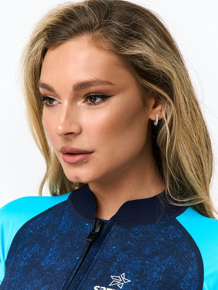 Куртка неопреновая женская Sargan Sport 1061/BL 2 мм синяя