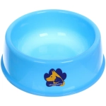 Миска пластиковая «ПЭТС», цвет голубой, 15,5*5см /280мл