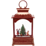 Сувенир с подсветкой «Новогоднее счастье»16.6*8.6*28.6 см, микс (питание от USB и батареек)