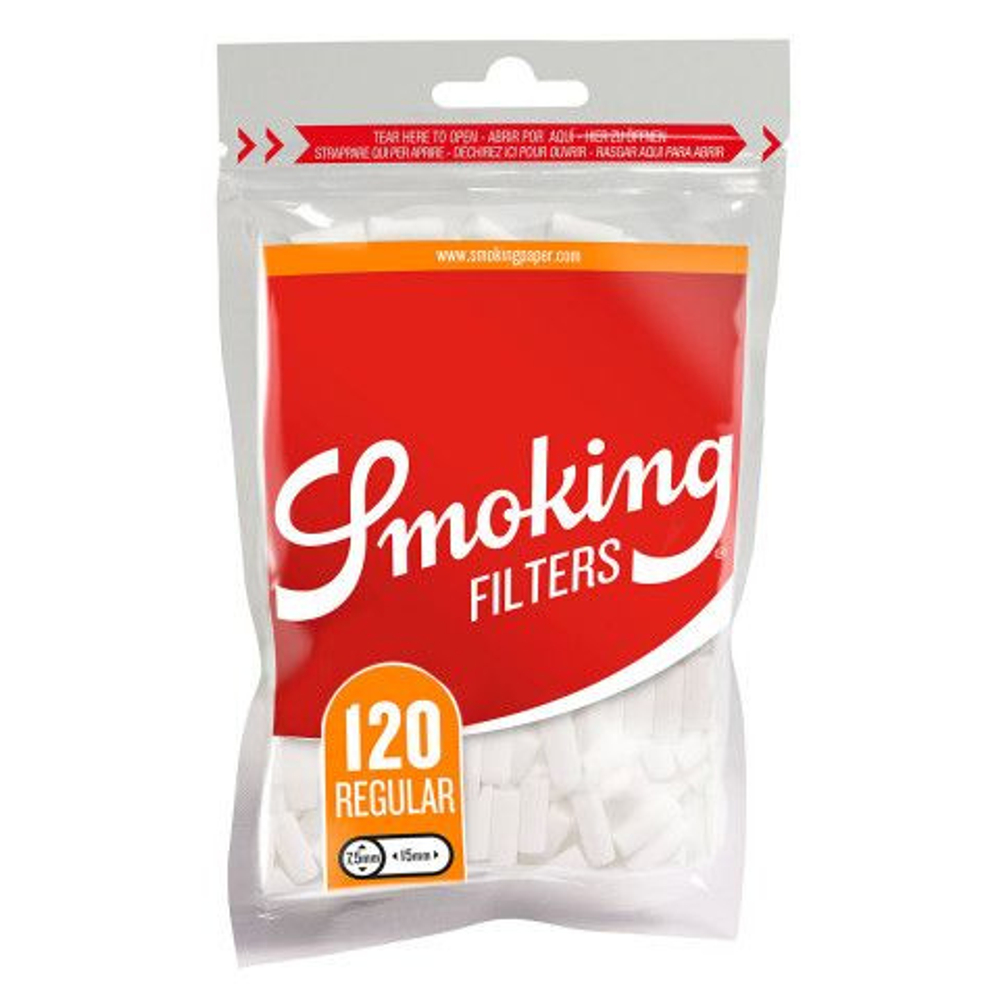 Фильтры для самокруток Smoking Regular 120шт.