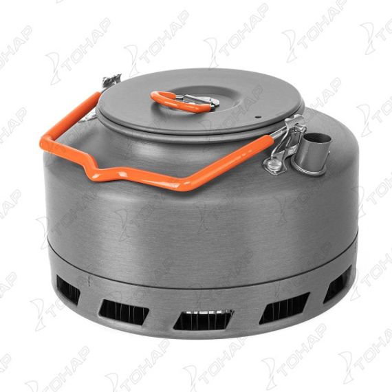 Чайник Helios анодированный алюминий c радиатором CAMPSOR-200L1