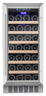 Винный шкаф Temptech Premium WPQ38SCS нерж. сталь