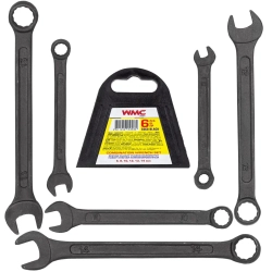 Набор ключей комбинированных 6пр. WMC TOOLS WMC-5068 Black