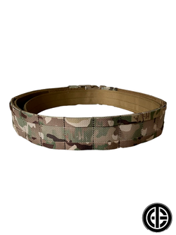 Пояс тактический Corsair Tactical Gear RUM'S с фастексом. Мультикам